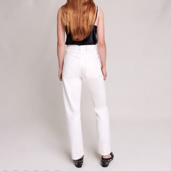 NWT Maje WIDE-LEG JEANS size 36 / US S - Picture 3 of 5